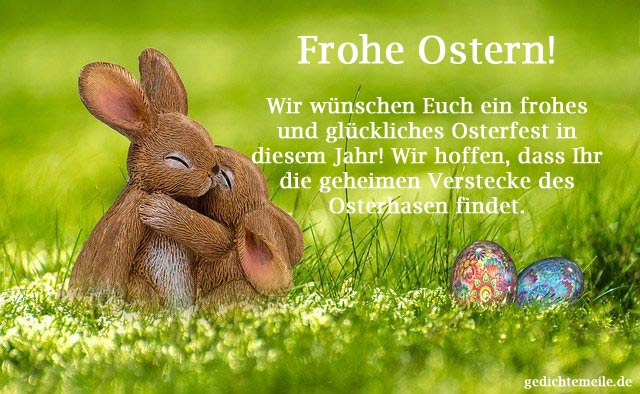Grüße ostermontag