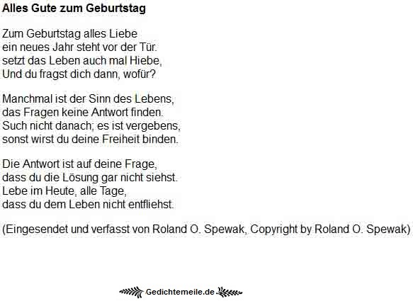 Lustiges Gedicht Zum 50 Geburtstag Einer Frau Ek